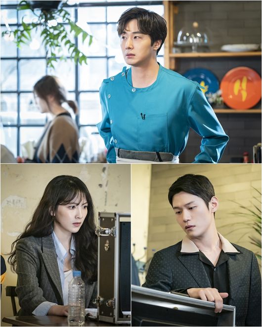 Before the Night Men and Women started full course, the film site of the entertainment program Night Men and Women was unveiled as an appetizer that stimulates curiosity.JTBCs new monthly drama Night Men and Women (directed by Song Ji-won, playwright Park Seung-hye, production Hello Contents, SMC, 12 episodes) will be broadcast on May 25th. It turns out that the night-time healing chef Jin Sung, hot-blooded P. Azin, and the well-known genius Desiigner Tae-wan are a path-deviated triangular romance.It taps the house theater with a drama with food and sweet and chilly romance that will fill the tired and tired mind.In the still cut, which was released on the 21st four days before the first broadcast, the mood of Park Jin Sung, Kim A-jin and Kang Tae-wan (Hak-ju Lee) was detected.A program has finally appeared to make its debut for the fourth year contract worker, P. Azin, who is a program for performing arts program, The Night Men and Women.Chef Jin Sung, who has all three beats, has been a good host of this program, including his appearance to capture his girlfriend, a speech that can seal his scratched chest, and a cooking ability to make him feel in vain.In addition, the MC and genius Desiigner Taewan of the CK channel sign program Chaining You decided to take on his costume like a miracle.What Ajin had dreamed so much was finally realized.The set and the busy staff, the set Camera, the radiant lights and the Jin Sung standing in front of Camera.So I thought it would be healing as much as shooting, but it seems that the unexpected killing moment came.His favorite, most confident, is cooking, but Jin Sung, who is standing in front of Camera, is nervous, and Ajin and Taewans face, which is looking at him through the monitor, is full of anxiety and nervousness.Can I finish the Pilot shooting of Yaksik man and woman safely?We are shooting with actors and many troubles in the field to save the reality of cooking and broadcasting stations, the production team said. We need to check how Jung Il-woo, Kang Jiyoung and Hak-ju Lee got together as an entertainment program Western Men and Women and how they can finish filming successfully on the first broadcast that is coming up four days later.I did not forget to ask that I hope you will feel the small comfort and pleasure at the end of the day as the staff and actors worked hard.The Night Men and Women will be broadcast first on JTBC at 9:30 pm on Monday, the 25th.Hello Contents, SMC