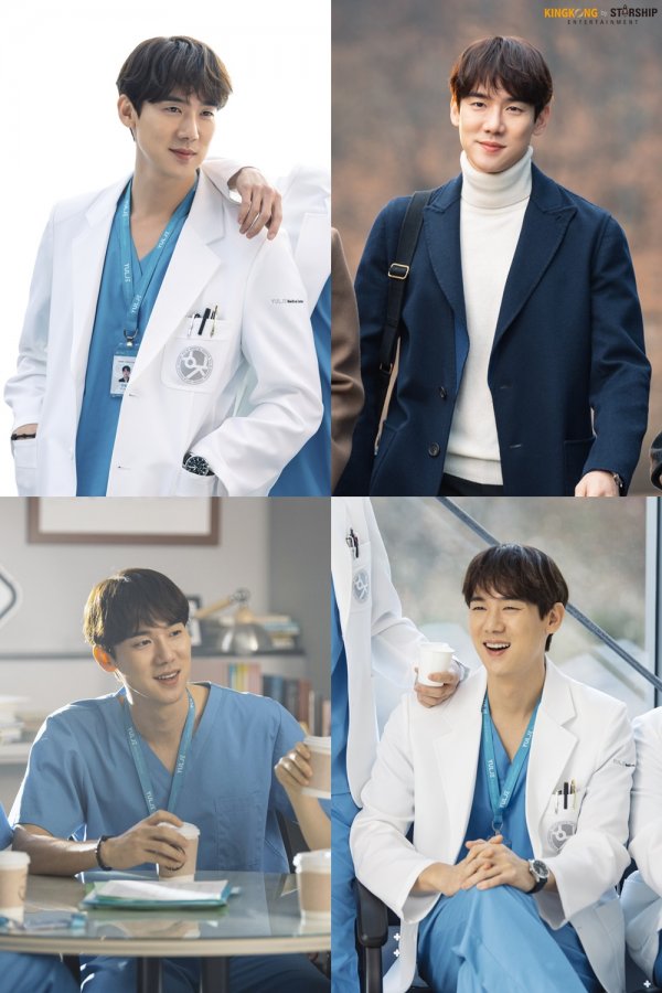 On the 21st, the agency King Kong by Starship released several behind-the-scenes photos of Yoo Yeon-seoks Poster shooting scene, which is appearing as a pediatric surgeon Professor Ahn Jung-won in TVN 2020 Mokyo Special Sick Doctor Life.The sweet doctor is gathering topics by opening a poster every week.Posters, which include the work, rest, meals and band ensemble of five doctors at Yulje Hospital, show the characters Twenty Four Hours and offer a variety of charms.Among them, Yoo Yeon-seok, who was released in the photo, is wearing a gown with the logo of Yulje Hospital and transformed into a stable, focusing on shooting Poster.His warm-hearted features and physicals capture the attention at once.In another photo, Yoo Yeon-seok takes a poster on his way home with 99s and shows the fashion of navy color coat and white color knit workman fashion.In the ensuing photo, Yoo Yeon-seok is filming a Poster of the break-time concept, his bright and pleasant smile delivering healing energy to viewers.Yoo Yeon-seok at the Poster shooting scene is the back door that he filmed with a pleasant and cheerful atmosphere that does not distinguish between Actors who appear together and actual or acting.On the other hand, TVN 2020 Mokyo Special Spicy Doctor, which includes Yoo Yeon-seok, Cho Jung-seok, Jung Kyung-ho, Kim Dae-myung and Jeon Mi-do, will be broadcast every Thursday night at 9 pm.