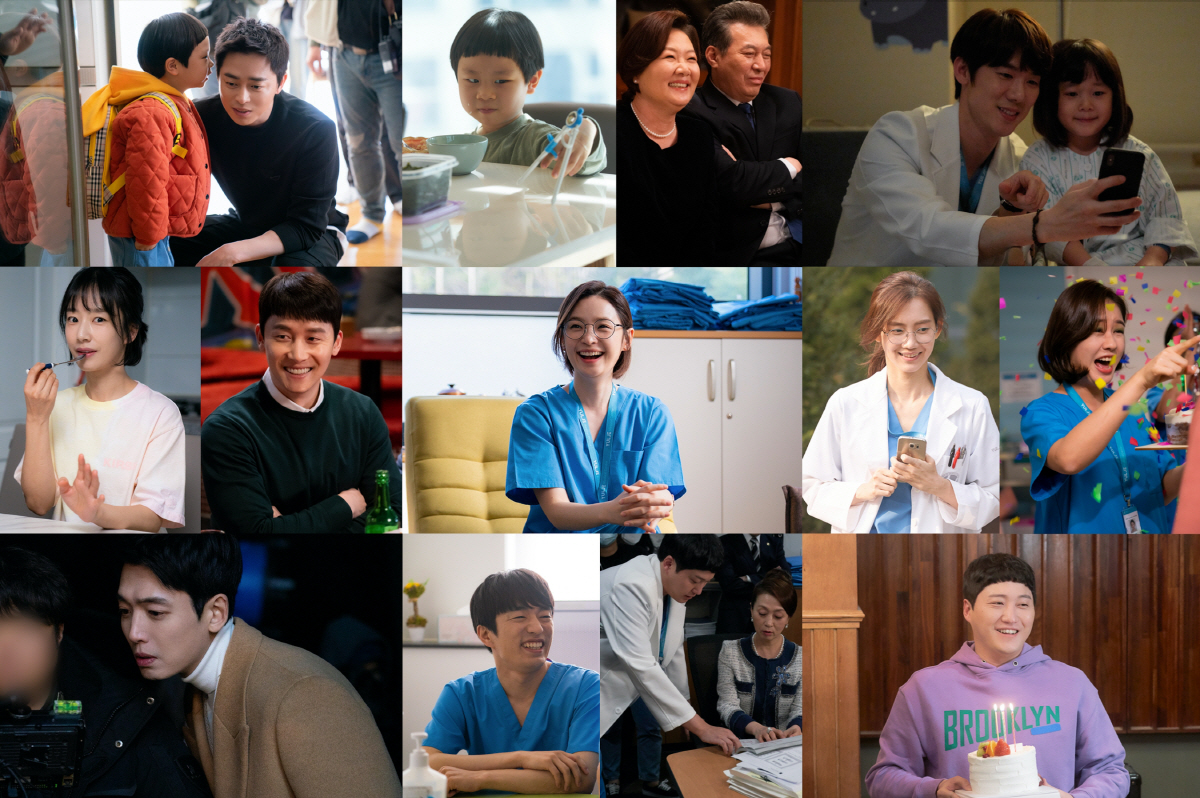 TVN 2020 Mokyo Special Spicy Doctor Life (director Shin Won-ho, playwright Lee Woo-jung, planning tvN, production Eggscoming), which is responsible for every Thursday night and has both ratings and topics, unveiled Actors behind-the-scenes Steel Series ahead of Season 1 End.The behind-the-scenes SteelSeries include Jo Jung-suk, Yoo Yeon-seok, Jung Kyung-ho, Kim Dae-myung, former Mido five people, as well as Kim Hae-sook, Kim Kap-soo, Moon Hee Kyung, Jung Moon-sung, Kim Joon-han, Shin Hyun-bin, It contains all the scenes of Actors, which shines with various charms from Ahn Eun-jin, Kwak Sun-Young and Kim Joon.First of all, Jo Jung-suk and Kim Joon, who are emitting steamy rich chemi in the play, attract attention.The appearance of Yoo Yeon-seok, who is having a good time to meet the eye level of the opponent child actor, gives a warm feeling.Here, the passion of Jung Kyung-ho, who is checking the entire Mido and monitors that are raising the atmosphere of the scene with a lovely smile, catches the attention.Especially, Kim Dae-myung, who is happy with the surprise birthday party prepared by the production team, can feel the warm atmosphere of the scene.Kim Hae-sook and Kim Kap-soo, who boast of Kim Joons cute appearance and steamy chemistry in the play, are also attracting attention.Kwak Sun-Youngs inverted charm and Kim Joon Hans bright smile captivate the eye.Here, the lovely appearance of Yulje Hospital best friend Shin Hyun-bin and AAhn Eun-jin doubles the charm.Moon Hee Kyung and Kim Dae-myung, who are closely scripted with the laughter of Jung Moon-sung, who makes even the viewers laugh, even the affectionate appearance of two hats.The delightful appearance of Actors, which was full of laughter every moment, and Chemie makes me look forward to the finalization.On the other hand, sweet doctor life is a drama about the chemistry of 20-year-old friends who can see people living in a special day and eyes in a hospital called a miniature version of life where someone is born and someone ends life.It will be broadcast every Thursday night at 9 p.m., and the final episode will be broadcast on May 28 (Thursday) at 9 p.m.