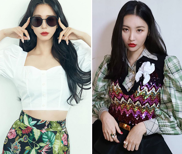 /사진=배우 한예슬, 가수 선미 인스타그램