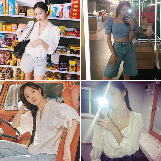 /사진=가수 선미, 배우 한소희 인스타그램, 써스데이아일랜드(공효진)