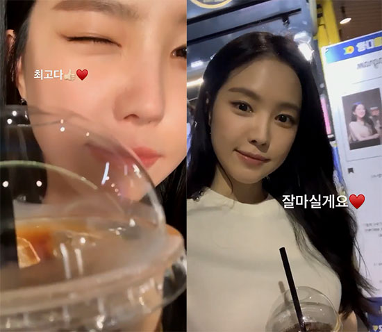 Son Na-eun certified the fan Gift who arrived at the filming scene of MBC drama I want to eat with you for dinner.Son Na-eun posted videos on his instagram on the 1st with articles such as Best and Ill drink well.Son Na-eun in the video is posing with Coffee in front of Coffee Mitsubishi Fuso Truck and Bus Corporation, where fans are Gifted.Coffee Mitsubishi Fuso Truck and Bus Corporation has the phrase Noel tea room attached to the character Jin Noel, played by Son Na-eun, and there is also a signboard with the phrase I will ask for your writers, seniors and staff members.Son Na-eun is working with Song Seung Heon, Seo Ji Hye and Lee Ji Hoon in the drama I want to eat dinner with Park Siins webtoon as one work.Son Na-eun, a member of the group Apink, has performed on TVN Cinderella and Four Knights and The Second Twenty Years Old.
