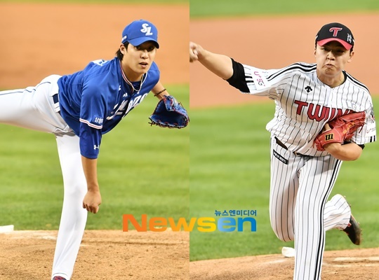 The two Young-guns showed off their hot pitch.The Samsung Lions won the 2020 Shinhan Bank SOL KBO League LG Twins and Kyonggi at Jamsil Stadium in Seoul on June 2.The Samsung Lions won 2-0 after a tight pitching battle; the start-up Won Tae-ins pitching shone.Won Tae-in, who debut last year, blocked seven innings with five hits, three strikeouts and no runs, especially an economic pitching that threw only 94 in seven innings.Won Tae-in overwhelmed LG batters with a powerful fastball of more than 145km/h.He started Kyonggi with a three-way walk from the first inning, and he stopped the first and second bases in the second inning and the first and second in the fourth inning.Won Tae-in didnt advance a single runner to third base in seven innings.Won Tae-in, who scored seven scoreless innings on the day, achieved a 3Kyonggi consecutive quality start plus and showed a definite growth in skills.Won Tae-in, who has already won his third, has also lowered his season ERA to 2.45.Although he became a losing pitcher, the pitching of LG rookie starter Lee Min-ho was also brilliant, with Lee Min-ho responsible for seven innings on the day, pitching five hits, three strikeouts, seven strikeouts and two runs.Lee Min-ho pitched the most innings after debut and also succeeded in his first quality start (+).Lee Min-ho shares a spot in the starting rotation with Chung Chan-heon, which is 10 Days Rotation.Lee Min-ho, who started the day after May 21, shook two runs in the first inning, but then kept the mound up to seven times in a stable manner.Except for the fourth, there was no special Danger situation.Won Tae-in, who won the day, was humiliated by defeat on May 21; Won Tae-in had two runs in seven innings at the time, but became a losing pitcher.Lee Min-ho, who scored 5.1 innings on the mound for the first time in debut, scored his first victory.Won Tae-in, who was defeated unfortunately, met Lee Min-ho again in about 10 days and took the victory with a stronger pitching.Ahn Hyung-joon / Pyo Myeong-jung