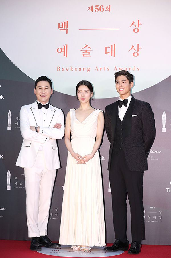 The 56th Red Carpet event was held in KINTEX, Ilsan, on the afternoon of the 5th.Shin Dong-yup, Bae Suzy and Park Bo-gum step on Red Carpet on the day. 2020.06.05
