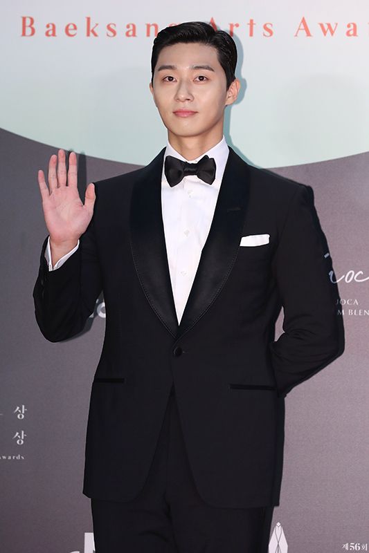The 56th Baeksang Arts Grand Prize Red Carpet event was held in KINTEX, Ilsan on the afternoon of the 5th.Actor Park Seo-joon is stepping on the Red Carpet. 2020.06.05