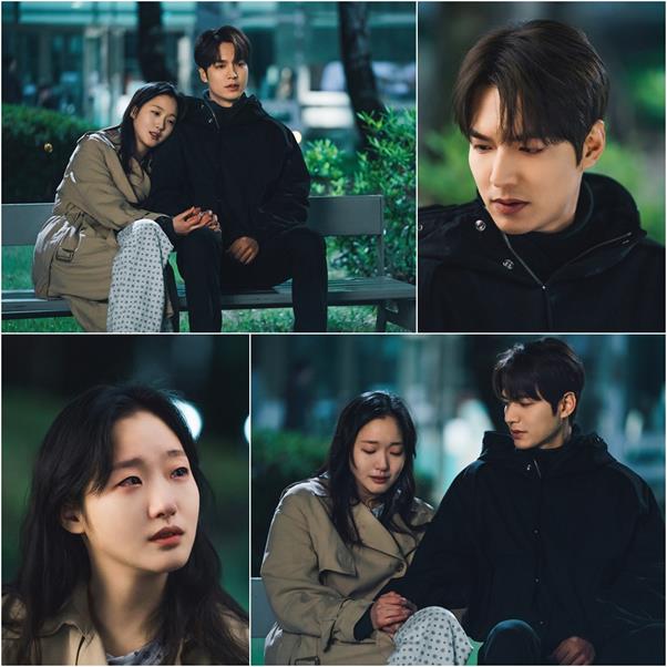 Lee Min-ho and Kim Go-eun, The King-Eternal Monarch, show off the sadness of their parallel World lovers with their Azan shoulder pillow two-shot with a sad sensibility.In the last 14 episodes, Lee (Lee Min-ho) entered the door of the dimension at the same time as Lee Lim (Lee Jung-jin), and the full-scale summation was made and moved to the night of the reverse.Since 1994, he has been running past time and has been meeting with Kim Go-eun, updating his faint memories.Running through 2019, missing each other in different times, Igon had his fateful first meeting again with Jung Tae-eul at Gwanghwamun.Then, when the first meeting Memory of Gwanghwamun in 2019 was updated by Kim Go-eun, in 2020, Hold me.I want you to hug him, he said to himself, and then Jung Tae-eul ran and exploded his emotions with the first meeting ending of the DIZOLB, which embraced Lee.In the 15th episode to be broadcast on the 6th (Today), Lee Min-ho and Kim Go-eun will be showing a scene of Shoulder pillow of Tears, which gives each other a desperate promise.In the drama, Jung Tae-eun, who is wearing a patients uniform, is holding his hands tightly and showing his desperation.Lee still looks at the stillness with a heavy gaze in black clothes presented by Jung Tae-eun, and the tears of the stillness reveal the sad passion with the eyes of the tears.It is noteworthy why the couple, who were firmly established, fell down in a pathetic way, and whether the two people can finish their hearts to each other beautifully beyond the whole universe.The production company said, Lee Min-ho and Kim Go-eun have completely extinguished the emotions of the couple who are constantly shaken and sick due to the fate of balancing the parallel world. I would like to ask for your expectation in the 15th broadcast on the 6th (today) when the heartbreak of the couple will burst properly.On the other hand, SBS The King - Monarch of Eternity 15th will be broadcast at 10 pm on the 6th (Today).