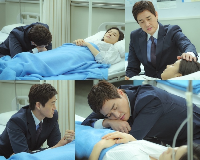 Yoo Ji-tae keeps side of Lee Bo-young who fellIn the 13th episode of TVNs Saturday Drama In the Mood for Love - The Moment When Life Becomes Flowers (played by Jeon Hee-young/directed by Son Jung-hyun), Lee Bo-young (played by Yoon Ji-su) is suddenly carried on the emergency room.Previously, Han Jae-hyun (Yoo Ji-tae) and Yoon Ji-su (Lee Bo-young) began to approach each other carefully, checking each others minds.However, for a while, Han Jae-hyuns craftsman, Chairman Jang (Moon Sung-geun) and his wife Jang Seo-kyung (Park Si-yeon), have gradually threatened the two.At the end of the last 12 episodes, a shocking ending was drawn in which the new house moved by Yoon Ji-su, was notified of demolition, making viewers uneasy.In the photo released on the 6th, Yoon Ji-su, who was put on the emergency room, is caught and amplifies the curiosity.Yoon Ji-su, who is lying in bed, shows tiredness and fatigue, which makes him feel sorry.Han Jae-hyun looks at Yoon Ji-su with a sad eye.I put my hand on the forehead of Yoon Ji-su, hold my hand, and keep my side firmly. I am tired and sleepy.emigration site