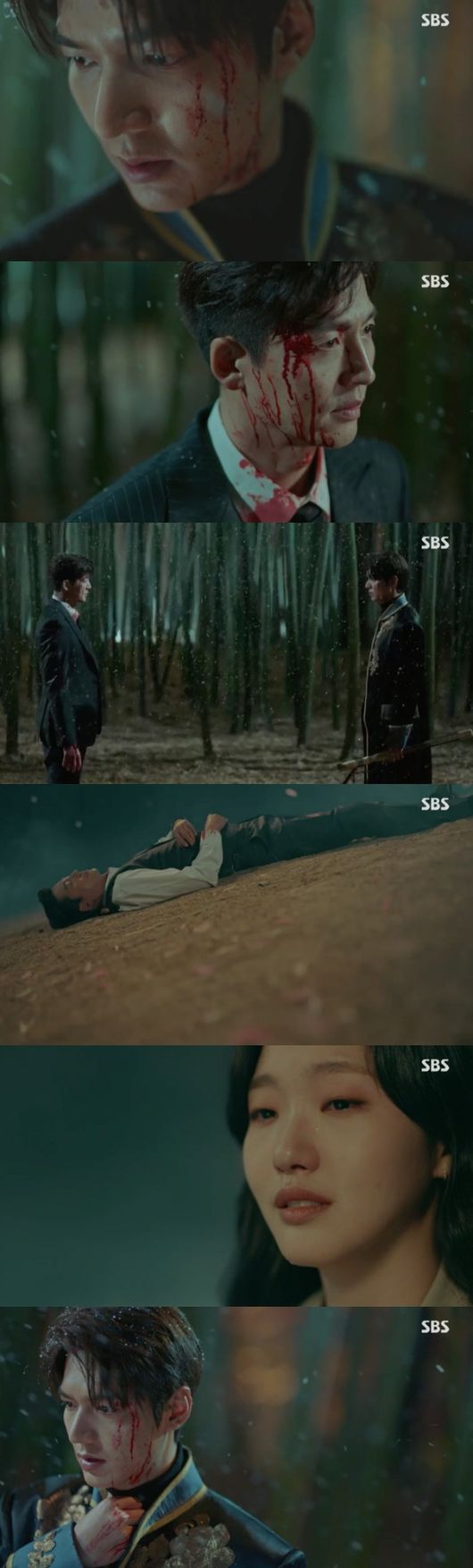 In The King: The Monarch of Eternity, Lee Min-ho brought Lee Jung-jin back to Church and reversed parallel World.In the 16th episode of SBS gilt drama The King: The King (the last episode), which was broadcast on the night of the 12th, the final story of the parallel World romance between Korean Empire Emperor Lee Gon (Lee Min-ho) and Korean criminal Jung Tae-eul (Kim Go-eun) was drawn.On the day of The King, Korean Empires 1994 reverse night, Lee Gon, along with the guard captain Cho Young (Woo Do-hwan), infiltrated to catch the Reversal Irim.Even if Im wrong, Young has to use you to use Reversal Irim, Igon ordered.But Cho said, Im sorry, Your Majesty, I have to use my lord. He said he would prioritize keeping the enemy rather than catching the Reversal.Lee said, I am not alone tonight, but I was confused by the fate that started to change from the past by chasing the contrast that ran ahead of me.At that time, Reversals night young Igon pulled a knife against Irim in the past, and at that moment the glass on the ceiling broke, and Irim missed the full-scale out of his hand and Igon appeared with the contrast.However, in the chaotic gap, Irim again held the man-pa-sik in his hand, and at that moment the man-pa-sik sculpture in the hands of Igon and Jeong Tae-eul turned into ashes.Irim ran to the forest with a full-scale effigy, where he found a dimension door leading to parallel World and said, I was right, I was right.This is the door to another world. At that moment, Igon appears and knifes Irim.Irim did not know the long-faced Igon and asked, Who are you chasing me? And Igon said, I am the emperor of Korean Empire, the owner of the sword, and the person who will enforce the punishment given to you.Lee said, The sky is down, the earth is helping the spirit, and the sun and the moon are shaped and the mountain is formed in the shape of the mountain stream. He said, I am the master of the manga-style.At that moment, Jung Tae-eul succeeded in shooting and eliminating Irim in a gap of dimension. He cried and said, You have succeeded. Then I can not come back.SBS is provided.