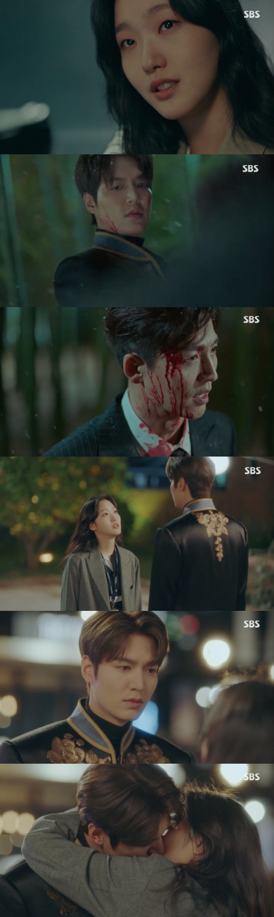 SBSs Golden Earth Drama The King - The Lord of Eternity broadcast on the 12th featured Lee Min-ho searching for Jung Tae-eul (Kim Go-eun).On this day, Jung Tae-eul encountered Lee-rim. Jung Tae-eul put Lee-rim into space-time with a gun at his head.Irim threatened, If your nephew returns the world, you will have no memory of this. Jung Tae-eul said, So I feel sick.The brilliant memory was all in the middle of it. Irim pressed Jung Tae-eul once again. Irim said, I cant shoot here. Nothing flows. But Jung Tae-eul said, I dont know.If no one has shot yet, he said firmly to the end.Meanwhile, Irrim, along with the contrast, tried to kill his younger nephew, who was a young man, and then Irgon and the contrast appeared to confront the group of Irrim and Irrim.Irim fled the scene, but was soon caught by Igon, who said, Who are you chasing me? Why are you holding a sign sword?I am an emperor and the sine black is mine, Igon said.Emperor just died in my hands, and why are you Emperor? Irim said, embarrassed. But soon he recognized Egon. The prince was big.The ink is already yours. You are this one. He foresaw his fate. Igon is the head of Leerim, saying, I behead the reverse. In the moment, Leerim began to pass Bill Viola: The Passing. Jung Tae-eul returned to Korea with Bill Viola: The Passing.Jung Tae-eul spent his daily life without forgetting Lee Gon.But Igon appeared again, and Igon went through the world and searched for the situation. After many trials and errors, Igon finally found the situation.I havent told you this yet. I love you. You love me so much, Lee said to Jung Tae-eun.I love you too much, he said.