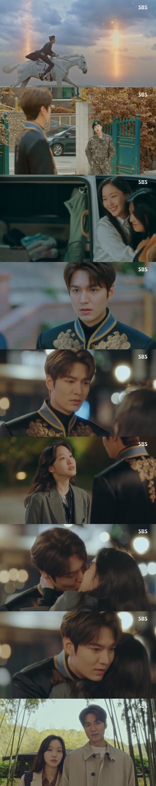 Seoul = = The King: Lord of Eternity Lee Min-ho and Kim Go-eun kept Memory intact and The Slap.In the final episode of SBSs Golden Globe Drama The King: The Lord of Eternity (playplayplay by Kim Eun-sook/directed by Baek Sang-hoon and Jung Ji-hyun), which was broadcast at 10 p.m. on the 12th, Lee Min-ho and Jung Tae-eul (played by Kim Go-eun) were portrayed.Lee Lim (Lee Jung-jin) died, and the cracked World was back in place, but Igon and Jung-tae could not meet.The world of Jung Tae-eul flowed differently, and Lee Gon was jumping over time and space in search of Jung Tae-eul.In the World where Igon opened, there were other people who had the face of Jung Tae-eul, and Igon did not give up.After all, facing the Korean situation in 2021, Igon said, You are still in space. You still dont know me. Why are you crying?I once again confirmed that I had found the state that kept all the memories.Jung Tae-eun looked at Lee and said, Why did you come so late? I waited so long every day, but I waited every day.So Igon said, I had to cut the reverse, bring Young back, and I had to find my way again, so I was late to open the door of Space that came.I thought I could not remember even if I found it. Jeong Tae-eun asked Igon, Did you find me yet? And Igon said, I wanted to see you who forgot me.I am the emperor of the Korean Empire, and my name is Igon, who is not to call me. But how do you remember me when two worlds flow differently? I had a lot of things, too, he kissed Igon.Igon confessed to Jung Tae, I love you so much that I have not said this yet. Jung Tae-eun said, This is the completion.I love you too, I love you so much, he replied, and they finally completed the love beyond parallel World.Meanwhile, SBS The King: The Monarch of Eternity will be followed by Convenience Store Morning Star starring Ji Chang-wook and Kim Yoo-jung.