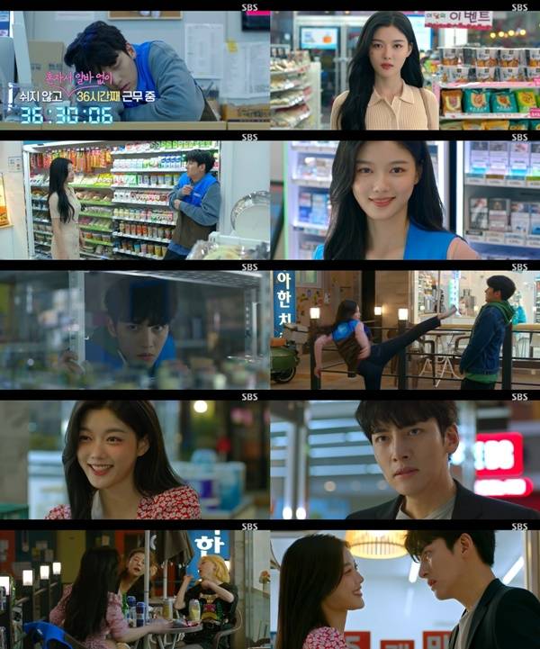 The Prediction of Convenience Store Morning Star Ji Chang-wook and Kim Yoo-jung has begun.The SBS gilt drama Convenience store Morning Star (playplayplay by Son Geun-joo/director Lee Myung-woo/Produced Taewon Entertainment), which was first broadcast on the 19th, recorded the highest audience rating of 7.3% per minute (Nilson Korea, based on the metropolitan area).On the day of the show, the relationship between Hoi Dae-hee (Ji Chang-wook), manager of Hunan, and Kim Yoo-jung, a 4-dimensional Alba student, was drawn.Choi Dae-heon, who runs a Convenience store in the neighborhood, was running a Convenience store with difficulty with his family due to poor sales.Choi Dae-heon, who was trying to save a penny, was about to go on a 40-hour nonstop, and an Alba volunteer appeared just before he fell.Choi Dae-heon remembered that Jung Sae-byeol was a bad high school student whom he met three years ago.However, during the Alba interview, Choi Dae-heon could not bear sleepiness in the aftermath of his overnight work, and when he opened his eyes, he was working on the Convenience store on his behalf.Inevitably, Choi Dae-heon hired the star as a temporary Alba, and the life of the two people began to be a predicate Irreplaceable You Convenience store.At the end of the broadcast, Choi Dae-heon and Jeong Sae-sungs Convenience store ending in front of the ending of the game made me wonder about future development.Choi Dae-heon ran to hear a tip that the star was enjoying a party with his friends at the Convenience store.Choi Dae-heon was angry that he was going to put a straw in my Convenience store, and the appearance of a star who welcomed him with a smile raised expectations for the next story.The second episode of Convenience Store Morning Star, which captivated viewers with its charming character from the first episode, will air at 10 p.m. on the same day.