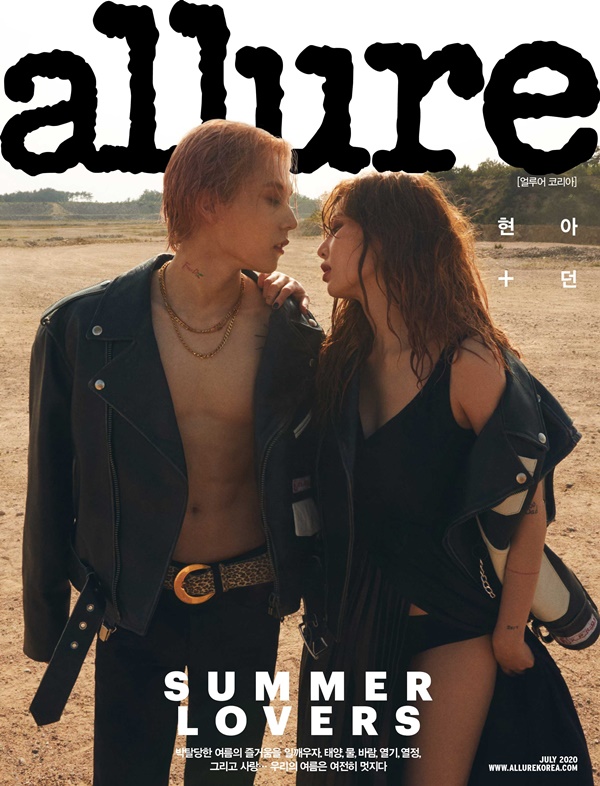 Hot couple Hyuna and Dawn, like midday in July, have covered the cover of fashion lifestyle magazine Allure Korea.In a photo shoot in a quiet neighborhood, Hyona and Dunn caught the eye by showing their love as they were, putting themselves in Audis new car together or wearing a couple jewelery of Bulgari together.Hyona and Dunn are the back door of the fashion muse and model in the photo shoot with the concept of Young & Rich.In the interview after the filming, Hyuna said, I like to say that it is cool, but todays shooting was like that.Toyota, jewelery, and my favorite fashion mood fit well, said Dunn. When the picture is released, both people who like Toyota and those who love fashion will like it.As for the new album to be released soon, Dunn said, I am working hard to show a song that I can sympathize with. Hyuna said, I am preparing for the stage.I feel such a sense of responsibility strongly. He expressed his gratitude to the fans who support him as he is.The July issue of Allure Korea, which includes covers, pictures and interviews with Hyona and Dunn, can be found at national and online bookstores.Allure Korea will release additional pictorial images through its own channel.