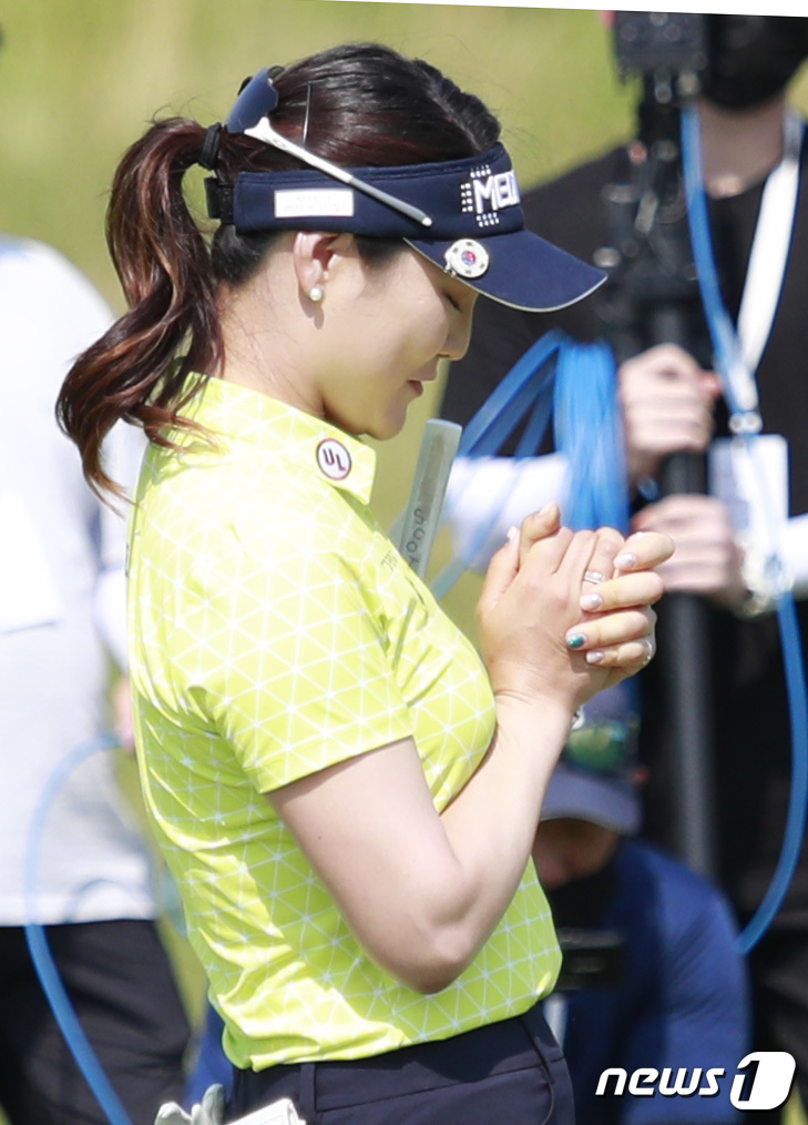 '우승' 유소연, 감사합니다