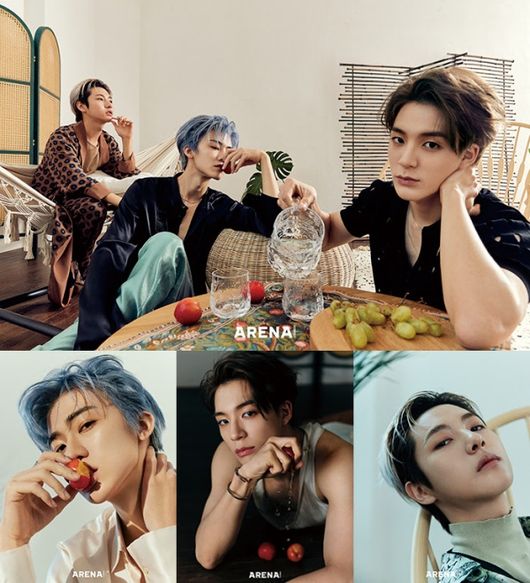 An interview with a languid, relaxed summer pictorial of the NCT DREAM RENJUN, Jeno and Jaemin has been released.In the middle of the summer, the three members showed a more mature charm that was different from the previous one by cutting fruit, holding it powerfully, staring at the camera lightly.On the way to go in the summer, RENJUN said, I like to feel like driving while watching the sunny sky and the sea, Jeno said, I like swimming, and Jaemin said, I enjoy water leisure such as jet skiing and yachting.When asked who he thought was cool, Jeno said, I do what I want to do, I have a lot of room to develop. Jaemin said, I am a kernel and a hard person than a brilliant person.I want to be a good Smell, even if I dont say a nice person, and I dont have to spray Perfume, he said.When asked what he dreamed of, Jeno said, Being a happy and wonderful person, and Jaemin said, Dreams should be big and certain.RENJUN showed a step further, giving a unique answer to I am recognized by myself and being loved by more fans.NCT DREAM RENJUN, Jeno, and Jaemins full picture and honest interview can be found in the July issue of Arena Homme Plus and on the website.arena homme plus