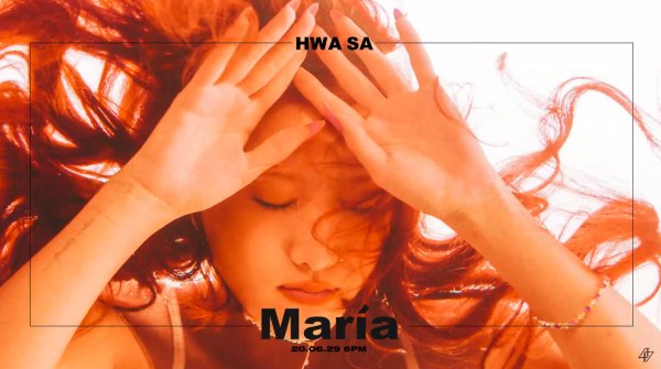 On the 29th, MAMAMOO Hwasa, who is about to make a comeback to Solo, released the title song Maria teaser video.Hwasa released a teaser video of the title song of debuts first mini album Maria through official SNS at 0:00 today (24th), and opened a solo comeback.In the video, Hwasa is hanging in the bathtub with a faceless face in the police line.Amid the uninterrupted camera flash and the people who restrain it, the thorny crown and the tense BGM maximize the cool atmosphere.Hwasa will release its first mini album Maria through various music sites at 6 pm on the 29th.