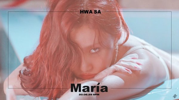 On the 29th, MAMAMOO Hwasa, who is about to make a comeback to Solo, released the title song Maria teaser video.Hwasa released a teaser video of the title song of debuts first mini album Maria through official SNS at 0:00 today (24th), and opened a solo comeback.In the video, Hwasa is hanging in the bathtub with a faceless face in the police line.Amid the uninterrupted camera flash and the people who restrain it, the thorny crown and the tense BGM maximize the cool atmosphere.Hwasa will release its first mini album Maria through various music sites at 6 pm on the 29th.