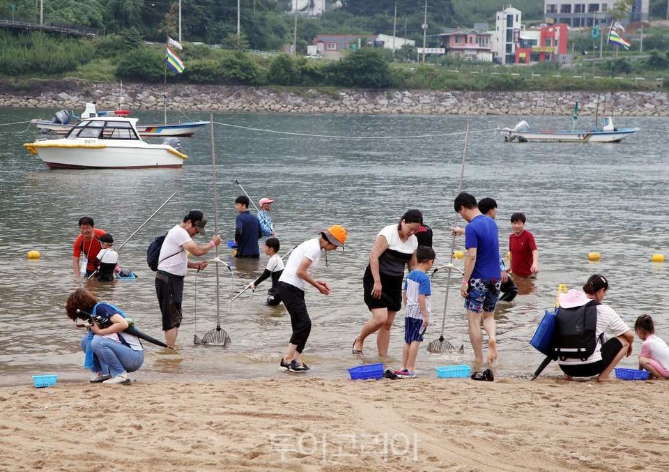 섬진강문화유산재첩 이미지