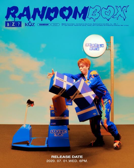 Singer Zico (ZICO) released a Mini album Random Box concept photo.Zico released the final concept photo of her new Mini album Random Box (RANDOM BOX) through official SNS, and opened her solo comeback.In the open photo, Zico is in a difficult situation while delivering a random box.At the moment, I catch Zicos real expression in the mens buns catches the eye as he struggles to catch the falling random box.In addition, Zicos clothes are covered with paint, making him expect a tough day and laughing.Especially, at the top of the image, the album name RANDOM BOX is flowing down like a swelter, which stimulated curiosity about the new album.As such, Zico has released all the concept photos of the new Mini album Random Box, which contains cute and pleasant charm, and raised expectations for the new song Summer Hate.Zico will release a new Mini album Random Box on the 1st of next month. It will be a comeback for six months after No Song released in January, and it will announce the birth of a high-quality album filled with Zicos wit.Singer Rain is also expected to participate in the title song Summer Hate feature and show off the limited energy to blow the heat with Zico.Zicos new Mini album Random Box will be released on various music sites at 6 pm on July 1.KOZ Entertainment Provides
