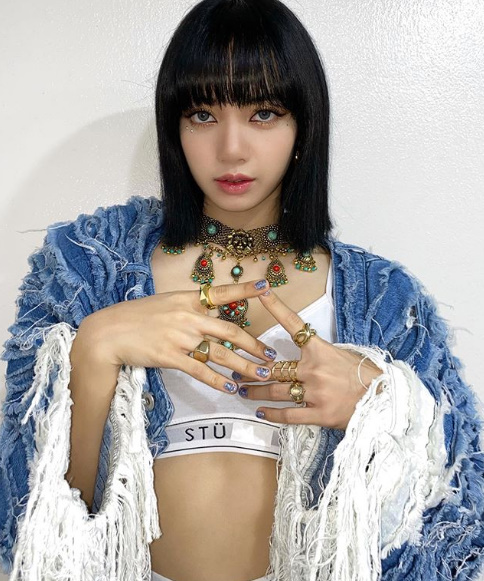 Group BLACKPINK Lisa showed off her glamorous charm.Lisa released a picture on her SNS on the 30th.Lisa in the photo is staring at the camera with a colorful necklace and ring, perfectly digesting her hairstyle and bold style tops and boasting a fashionable charm.Lisas imposing attitude is also enough to inspire the admiration of many.BLACKPINK, which Lisa belongs to, released a new song How You Like That on the 26th.BLACKPINK, which has returned to charismatic hip-hop sound in about a year, has become more powerful than ever before, capturing the attention of global fans at once and writing a huge record