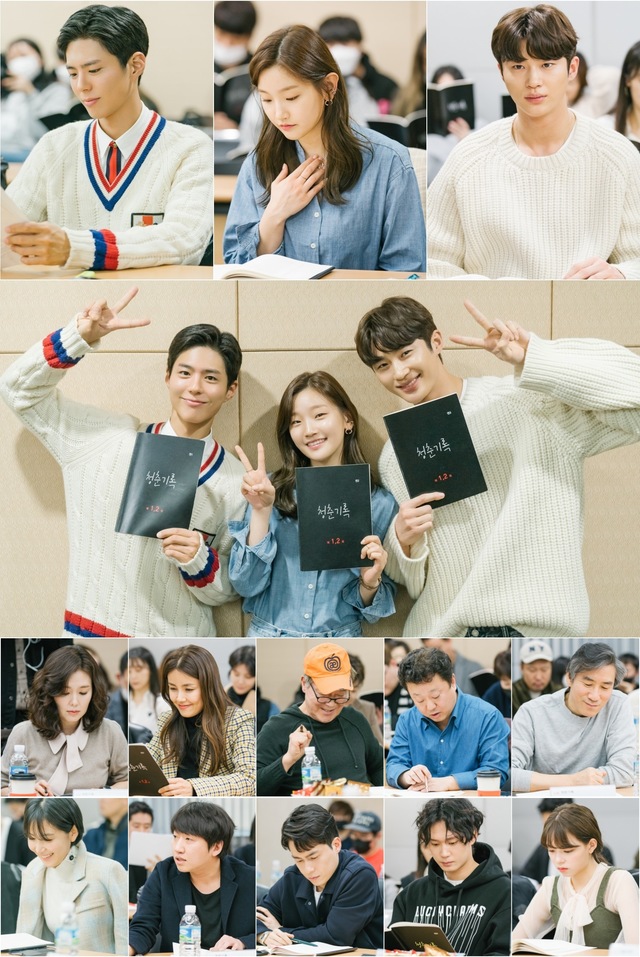 TVN New Moonhwa drama Youth Record draws the growth record of youths who try to achieve dreams and love without despairing on the wall of reality.The hot record of those who go straight to their dreams in their own way, the youth of this era, which has become a luxury even to dream, gives excitement and sympathy.In the photo of the script reading scene released on the 2nd, there are only names such as director Ahn Gil-ho and writer Ha Myung-hee, Park Bo-gum, Park So-dam, Byeon Wooseok, Ha Hee-ra, Shin Ae-ra, Han Jin-hee, Park Soo-young, Seo Sang Won, Shin Dong Mi, Lee Chang Hoon, Lee Jae Won, Veteran Acting high school students and popular youth actors played the Acting heat.Actor Park Bo-gum caught his eye at once with a perfect meltdown in the passionate realist youth Sa Hye Jun.He made a sense of reality with detailed Acting, and he led the atmosphere by skillfully controlling the completeness of emotions.Sa Hye-joons straight-up figure, which runs fiercely to achieve his dream of becoming an actor, combines with Park Bo-gums unique positive energy and adds charm.Park Bo-gum said, I will work hard so that this youth will be beautifully recorded and remembered at this time that will not come back now like the title of Youth Record.Park So-dam showed a transformation of breaking down Acting as a stabilized youth who goes straight to his dream.The makeup artist with the skill of Manleb in social life has unleashed the charm of An Jeong-ha.When I am tired and tired, I am a fan of Sa Hye-joon who is comforted by morality and emits lovely energy and gives a pleasant smile.The breath of Park Bo-gum and Park So-dam, which had been expected above all, was perfect.The meeting between fan and honey, and how the two people with this special relationship will transform themselves already stimulate expectations.The rising youth star Byeon Wooseok took on the role of Won Hae Hyo, a youth who wanted to be recognized for his efforts, and raised the tension.In the drama, Won Hae Hyo can not stand the gaze that he is benefiting from the family because he does his best if he likes it.Byeon Wooseok, who showed the character and perfect synchro rate as a model, doubled the charm of the character by drawing a three-dimensional picture of Won Hae-hyo with a strong desire to evaluate a fair and fair evaluation from a warm and gentle appearance.In particular, the chemistry with Park Bo-gum, a special friend who has developed the same dream, warmed the viewers and raised the expectation of the romance that the two people will show.Acting high school students who are responsible for the reality and laughter of the drama are another point of observation.Ha Hee-ra and Shin Ae-ra, who are active as believe in the legend youth star, have released the decomposing drama and drama charm with skillful acting as the mother of Sa Hye-joon and Won Hae-hyo respectively.I had the same dream son, but I laughed and sympathized with the appearance of two mothers with so different values.Han Jin-hee, who conveyed his impression that he would watch the pain of youth, took the center of gravity of the disassembly drama with Sa Hye-joons grandfather.Especially, the warm synergy of Park Bo-gum and Han Jin-hee, who met as grandchildren and grandfathers who are strong for each other, will attract viewers.Here, Park Soo-young of Sae Hye-joons father, Sae Young-nam, and Seo Sang-won of Won Tae-kyung, the father of Won Hae-hyo, also added a heavy presence.The production team of Youth Record said, It was a time when I could not take my eyes off for a moment as the actors gathered to save the taste of the character.The synergy of the actors on the delicate script was by far the most outstanding. It is a work that realistically melts the youths of this age who are trying to achieve dreams and love in those days that are brilliant to anyone.I will show a pleasant smile and a warm story that everyone can sympathize with. Director Ahn Gil-ho, who showed the power of elaborate and delicate directing through Secret Forest, Memories of Alhambra Palace, and WATCHER, and writer Ha Myung-hee, who melts realistic eyes to warm and emotional stories such as Doctors and Love Temperature, coincided.In addition, Drama Myeongga Fan Entertainment, which has produced a lot of hits for a long time, including Winter Sonata, The Sun with the Sun, Ssam, My Way, and Modern Flowers, has started production.Its scheduled for September.