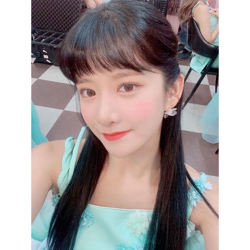 Group WJSN leader EXY boasted a refreshing beauty.EXY posted a photo on the official WJSN Instagram on July 3 with the article This Selfie Friendship (WJSN Official Fandom Name).The photo shows EXY in light blue costumes, which adds a pure charm with a half-bundled hairstyle, and EXYs lovely smile catches the eye.Fans who encountered the photos responded such as Its so beautiful, Tell me honestly, is it a fairy?, Simmung.delay stock