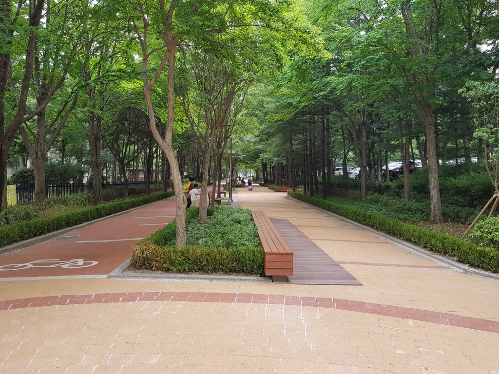 도심숲 이미지