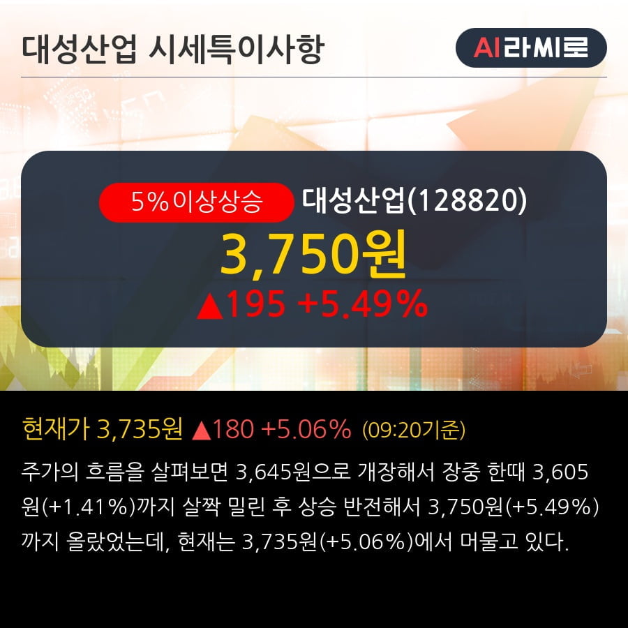 대성산업중기 이미지