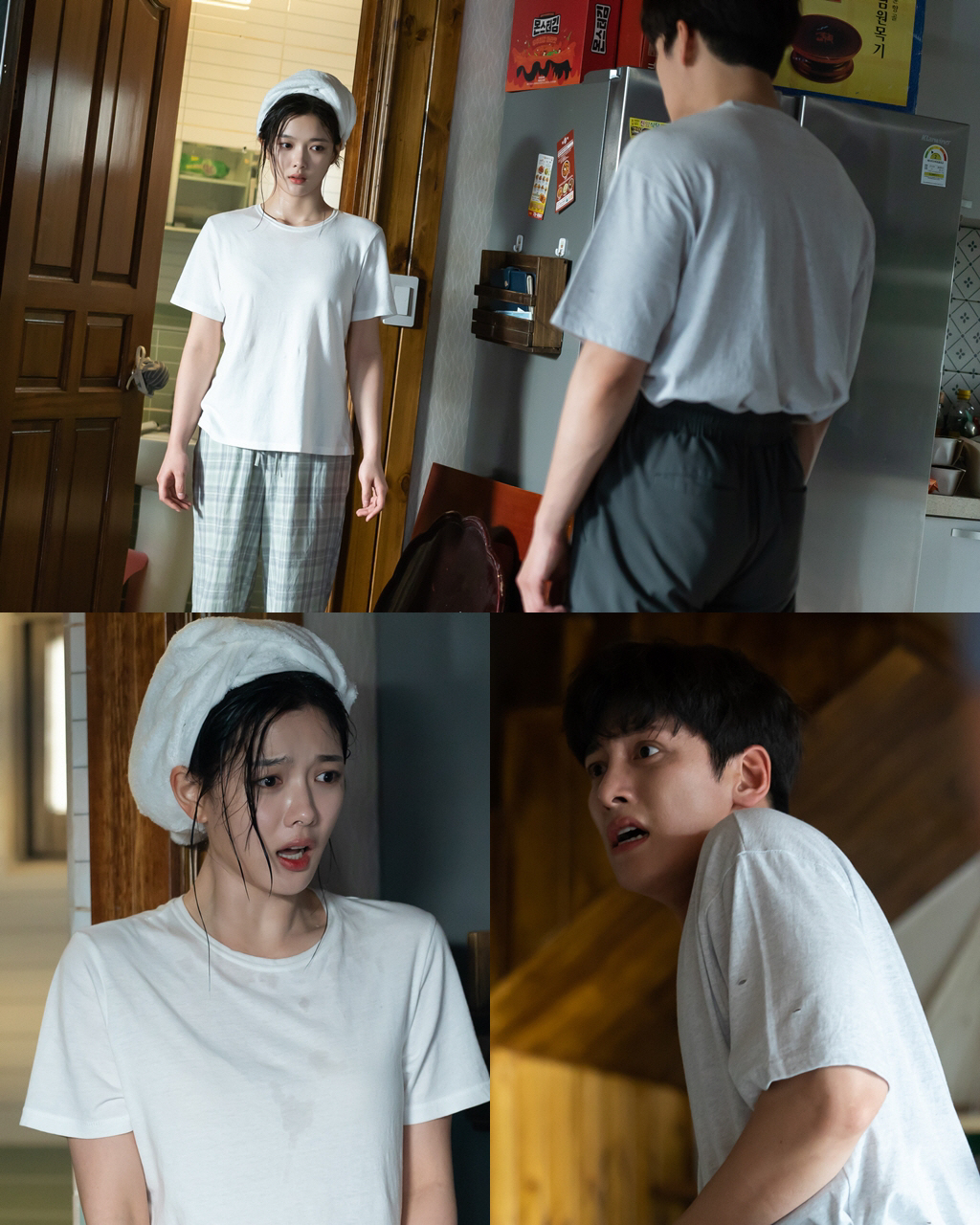 Convenience store morning star Ji Chang-wook, Kim Yoo-jung begins to live in a house.SBS Jackson Convenience store morning star captivated the house theater with a laughing bomb horror ending in the middle of summer heat.The figure of Kim Yoo-jung, who appeared in a white pajamas at the house of Choi Dae-heon (Ji Chang-wook), and Choi Dae-heon, who was surprised to see it, made a suddenly (a sudden atmosphere) horror movie and gave a laugh.The star was brought to this house by Choi Dae-heons mother, Gong Bun-hee (Kim Sun-young).In the 8th broadcast today (11th), the opposition to Choi Dae-heons association is depicted as Gong Bun-hee, who brings the star to his house with his ear.Choi Dae-heon, who is forced to break at the words of the mother of the absolute power of the family, and the opposite one house of the star who is impressed by the warm affection of Gongbunhee will start.In the meantime, ahead of the 8th broadcast, the production team of Convenience store morning star released Choi Dae-heon and Jeong-Sun star who lived in a house in earnest.However, the two people screaming at each others eyes raise expectations by foreseeing the weight of a house of people who are already in a hurry.Choi Dae-heon and Jung Sae-sung in the public photos are accidentally encountered in the house.Standing with a towel on his head, the star is screaming frozen at something, and Choi Dae-heon is also looking like a horny mountain after last night.Choi Dae-heons expression, which seems to be embarrassed as if an emergency occurred, amplifies the question of what happened and why they are surprised to see each other.Choi Dae-heon and Jung-Sun star live together in a house and face unexpected moments.Ji Chang-wook and Kim Yoo-jung, who boast of Tikitaka Chemi even if they are attached, are adding to the expectation of their breathing as they become a house.Here, the appearance of the Choi Dae-heon family, armed with their own personality, will also give a warm and unforgettable fun.Choi Dae-heon and the scream of the star are seen in the 8th episode of SBS Jackson Convenience store star which is broadcasted at 10 pm today (11th).