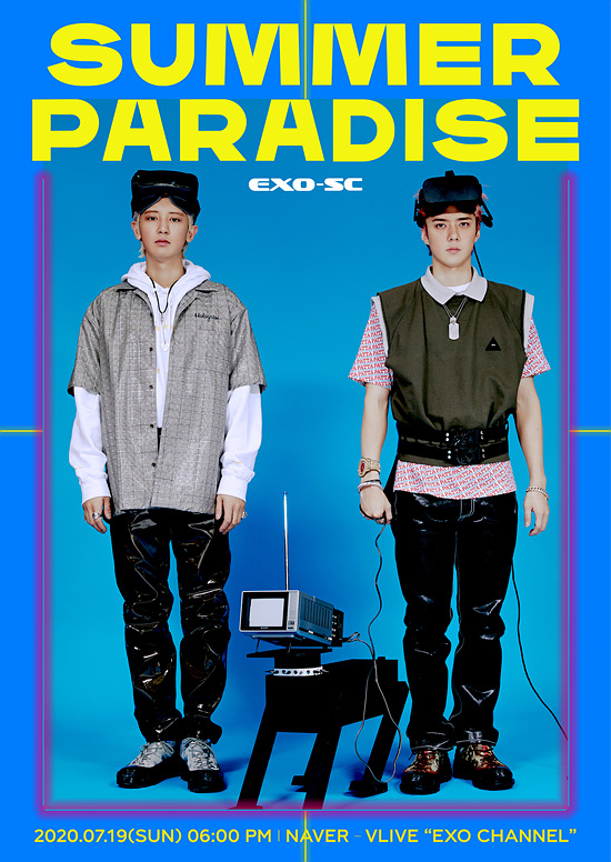 EXO unit Sehun & Chanyeol opens Lanson fan event.Sehun & Chanyeol will hold an online fan event Summer Paradise (SUMMER PARADISE) on Naver V Live EXO channel at 6 pm on the 19th.To commemorate the release of his first full-length album A Billion View, he meets former World fans.On this day, the two will present a new song stage including the new title song A billion view. Q & A, talk time, mini game and other corners will also be held.You can meet Sehun and Chanyeols witty dedication and fantasy chemistry.Sehun & Chanyeol released A billion view on the 13th and took the top spot on various domestic music charts.The ITunes top album charts swept the top 51 former World regions; it also topped the charts for Chinas QQ Music, Cougu Music and Cougar Music Digital Albums.On the other hand, Sehun & Chanyeol will appear on the Ontak Music Festival Kas Blue Playground Connect 2.0 on the 18th.