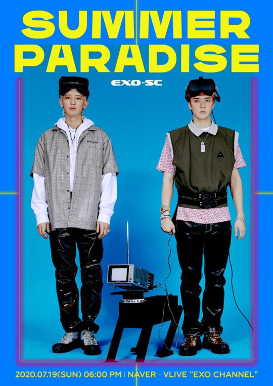 Group EXO Unit Sehun & Chanyeol will hold a LAN fan event.Sehun & Chanyeol will hold an online fan event SUMMER PARADISE (Summer Paradise) to commemorate the release of its first full-length album, 1 billion View, on the Naver V LIVE EXO channel at 6 p.m. on the 19th.On this day, Sehun & Chanyeol will present a new stage including the first full-length album title song 1 billion views, as well as various corners such as Q & A, Talk and Mini Game.The regular album 1 billion views released on the 13th achieved the top spot on various domestic record charts and is gaining popularity in the iTunes top album charts, ranking first in 51 regions around the world including Colombia.