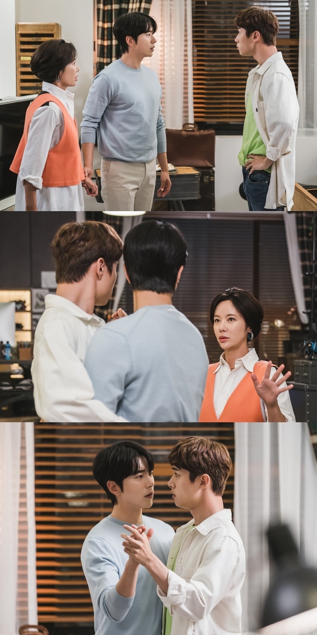Friendly images of Yoon Hyun-min, Seo Ji-hoon have been captured.In the 6th KBS 2TV monthly drama The Guy Is the Guy (directed by Choi Yoon-seok, Lee Ho/playplayed by Lee Eun-young), which will be broadcast on July 21, Hwang Jung-eum (played by Seo Hyun-joo) will be shown coaching the dances of Yoon Hyun-min (played by Hwang Ji-woo) and Park Do-gyeom (played by Seo Ji-hoon).In the meantime, Hwang Ji-woo and Park Do-gyeom seem to dance together, raising curiosity. Seo Hyun-joo is holding up as if he is tying them together.The two men who had been fighting for nerves earlier held their hands with friends, raising questions about what happened to them.However, the atmosphere of Hwang Ji-woo, who holds the wrist of Park Do-gum and Seo Hyun-joo, who are angry with their hands on the waist, is still in a confrontation situation, which makes them wonder what the story of dancing is.In addition, Seo Hyun-joo can not see the atmosphere of the two mens day together every time.I am looking forward to the future development of what she will do when she is fully caring for the difficult webtoon writers.bak-beauty