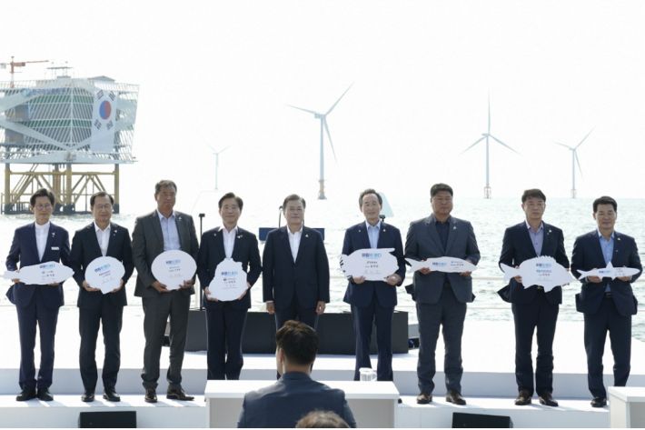 한빛해상풍력 이미지