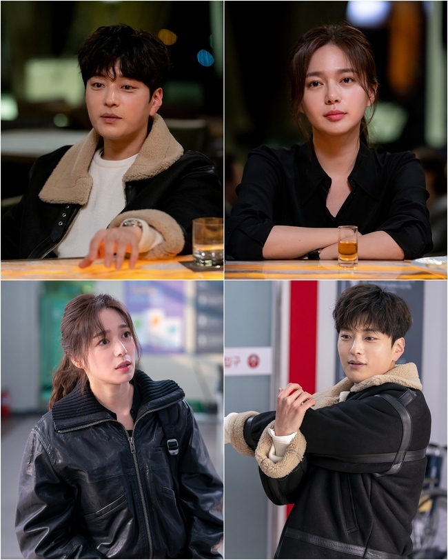 The Good Detective Jang Seung-jo, Lee Elijahs desirable two-shot was released.In the last five episodes, Oh Ji-hyeok apologized for the past time he had been rude to Jin Seo-kyung, and handed him a self-defense whistle, saying, It will help if you have this.Here, Jin Seo-kyung responded with a pleasant Smile, a short moment, but the viewers were enthusiastic about the unexpected excitement.Above all, the change of Oh Ji-hyuk, who had no interest in others, was dramatically revealed, and viewers were excited about Smile and expectations.Among them, two people were caught in the still cut, which was released, tilting their glasses without a robbery window (Son Hyun-joo).