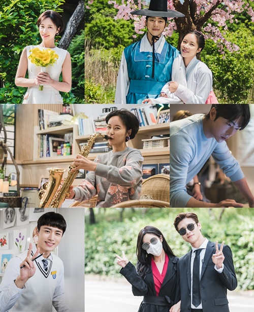 The behind-the-scenes cut with the delightful images of Hwang Jung-eum, Yoon Hyun-min and Seo Ji-hoon of Hes the Guy is being revealed and captivating the attention.KBS2 monthly drama The Guy Is the Guy has been hotly popular since its first broadcast on July 6, ranking third on the weekly wave chart for five weeks on the OTT platform Wave.In addition, it has been continuously entering the top 10 TV drama topic rankings in July 2-4 (based on the Good Data Corporation topic index), proving the steady love of viewers.He is the guy is making the people who see it more exciting with the full-scale love line development of Hwang Jung-eum and Yoon Hyun-min and the scheme of Choi Myung-gil to interfere with it.Among them, the shooting scene, which shows the active energy of the actors of The Guy Is the Guy, which is painting Monday and Tuesday with delight, is drawing attention.In the photo, Hwang Jung-eum (Seo Hyun-joos role) emits a lovely face, such as an icon-tacking on Camera with a bright smile in the middle of shooting, or blowing a saxophone, a shooting prop, and making an open expression.In addition, the affectionate figure with the arms of Yoon Hyun-min (played by Hwang Ji-woo) in the hanbok emits visual chemistry, and gives a smile to the viewers.Seo Ji-hoon (played by Park Do-gyeom), who has a bright smile with a V on Camera, shows that he has completely melted into the delightful Park Do-gyeom character in the play.In addition, the Seo Ji-hoon, equipped with a black suit and a black sunglasses, draws a Hwang Jung-eum and a V to convey a pleasant scene atmosphere.The curious appearance of Yoon Hyun-min also attracts attention.Yoon Hyun-min, who is immersed in drawing, is enough to catch his eye with shining beautiful looks that are not covered by dark lighting.
