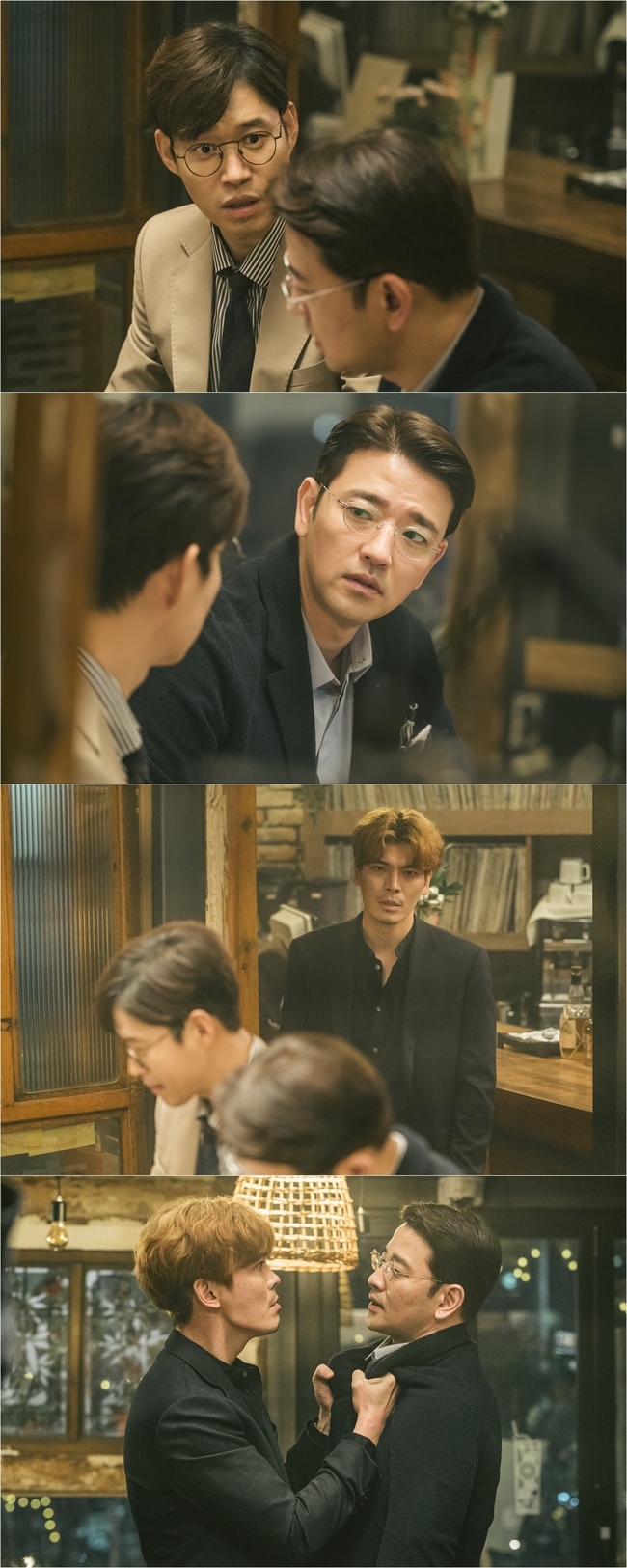 A crack breaks up in the friendship of Bae Soo-bin, Kim Sung-oh.JTBC gilt drama Elegant Friends (playwright Park Hyo-yeon, Kim Kyung-sun/director Song Hyun-wook, Park So-yeon) unveiled a still cut containing the sparkling nerves of Jung Jae-hoon (Bae Soo-bin) and Cho Hyung-woo (Kim Sung-oh).In the last broadcast, the shadow of the question that caused the cracks to Angungcheol (Yoo Jun-sang) and Nam Jeong-hae (Song Yoon-a) revealed and amplified the curiosity.Ahn Gong-cheols suspicions of facing the secret of his wife, which he had never known before, deepened.In addition, Baek Hae-sook (Hae-gam-bun) and Phoenix four-man, who opened the door of Hwayang Yeonhwa, Nam Jeong-hae, Kang Kyung-ja (Kim Hye-eun) and Yoo Eun-sil (Lee In-hye) appeared in surprise and raised tension.In the public photos, there are pictures of Angungcheol, Jung Jae-hoon, and Cho Hyung-woo in an unusual atmosphere.Jung Jae-hoon, who was usually cold and hard, spoke carefully unlike before, and the appearance of the Rippa Ahn Gung-cheol, who looks surprised, focuses attention.Cho Hyung-woos smiley face, which happened to hear the conversation between the two people, stimulates curiosity.In the ensuing photo, the angry eyes of Cho Hyung-woo, who caught the neck of Jung Jae-hoon, heighten tension.The situation revealed in the past, when Cho Hyung-woo, who resents his wife for drinking and saying, This is what my life looks like, because of you, Kang Kyung-ja, who went to meet with the head of the film company, Park Si-o (Kim Kwang-gyu), and Jung Jae-hoon, who witnessed the meeting between Park and Kang Kyung-ja in the hotel lobby.Indeed, it raises the question of what Jung Jae-hoons decisive word, which has shaken the steam friendship of 20 years, was.In the 9th broadcast on the 7th, while Ahn Jung-cheol and Nam Jung-hae are raising suspicion and distrust of each other, Jung Jae-hoon and Baek Hae-sooks unhealed wounds deepen.The emotional changes that are swirling in the intertwined relationships of four people will be drawn in depth.