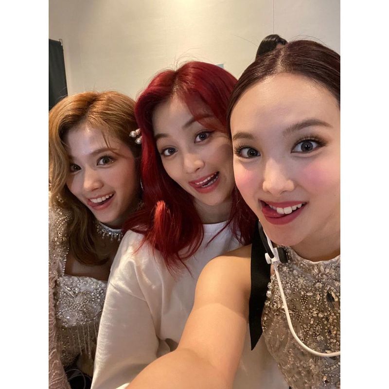 Twice Sana X Ji Hyo X Nayeon Sight Catching Fresh Beautiful Look Fairy