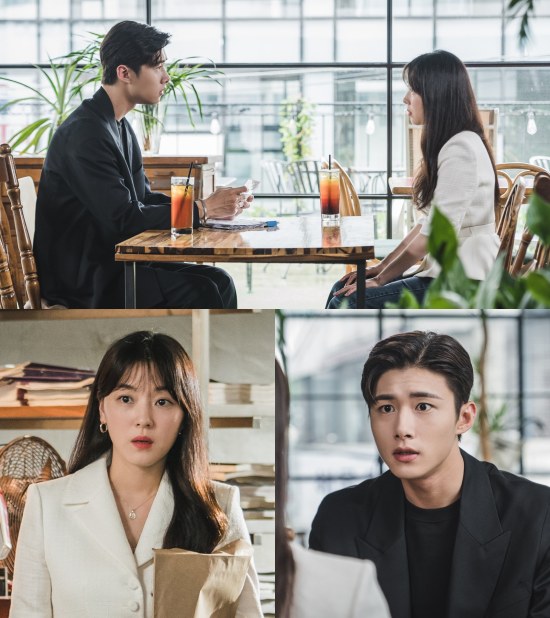 Seo Ji-hoon and Jo Woo-ri have questionable and clandestine encounters.In the 12th KBS 2TV monthly drama The Guy Is Him, which is broadcast today (11th), company colleagues Seo Ji-hoon (played by Park Do-gyeom) and Jo Woo-ri (played by Han Seo-yoon) meet at Cafe and talk about serious things, raising curiosity.Previously, Han Seo-yoon (Jo Woo-ri) had been helped several times by Park Do-gyeom (Seo Ji-hoon).Every time he did that, Han Seo-yoon visited him and expressed his gratitude and continued to meet, but Park Doo-gum pushed his mind away.In the meantime, Park Do-gyeom and Han Seo-yoon face each other in Cafe, which catches the eye.Han Seo-yoon, who was brighter than anyone else, is nervous with a paper bag, adding to the reason why he met with Park Do-gum.In addition, Park Do-kyums face, which confirmed the contents of the paper bag brought by Han Seo-yoon, is fascinated by embarrassment and shock, and attention is focused on the identity of the secret object.Also, the two people who are usually bright and energetic are sinking into a heavy atmosphere, and I wonder what the conversation they have shared.The meeting of the question between Seo Ji-hoon and Jo Woo-ri can be confirmed through He is the guy which is broadcasted at 9:30 pm today (11th).Photo: Iwill Media