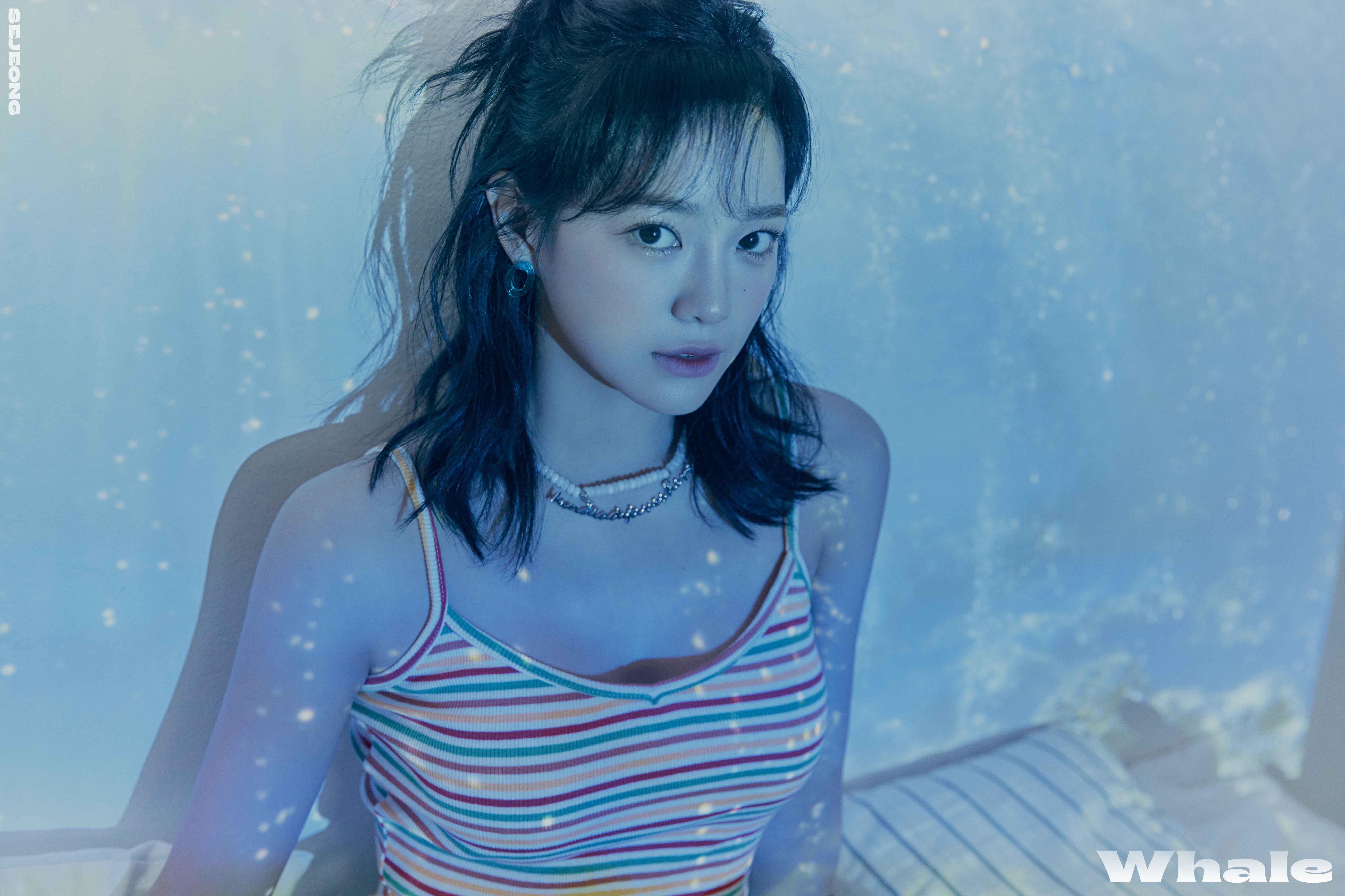 Singer Sejeong released the second official photo of the digital single whale.Jellyfish posted additional official photos along with the phrase SEJEONG Digital Single Whale OFFICIAL PHOTO on the official SNS channel, raising expectations for a comeback.In the open photo, Sejeong expresses the feeling of being in the water, but expresses the softness of the whale, which seems to swim in the blue sea, and focuses attention with the appearance of Sejeong, which boasts a doll-like beauty.Especially, Sejeong boasts a girlish beauty full of refreshingness with a big eyeball, a naturally tied hairstyle, and a casual look, and the fans are curious about the healing music to be completed with a bright and healthy energy unique to Sejeong.The single Whale, in which Sejeong participated in writing and composing, will show a wider musical spectrum, which will capture listeners eyes and ears this summer.On the other hand, Sejeongs digital single Whale will be released on various music sites at 6 pm on the 17th.Photograph: Jellyfish