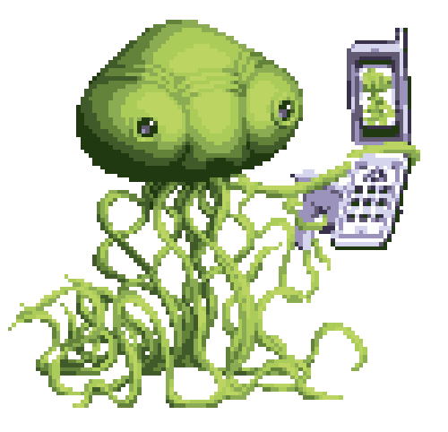 (그들의 촉수력?은 이정도다! 엄청나게 많은 촉수를 자랑한다)