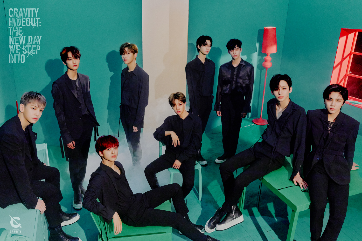 Group Cravity (CRAVITY) unveiled its concept photo ahead of the release of its new Mini album The New Balance Day Step Into at 6 p.m. on the 24th Days.Starship Entertainment (Starship) announced on the official SNS channel of Cravity at 9 pm on the 13th, Cravity Season 2.[HydeIn-N-Out Burger: The New Balance Day Step Into (CRAVITY SEASON2.[HIDEOUT: THE NEW DAY WE STEP INTO]], the first group and unit concept photo were posted sequentially, making the comeback heat even hotter.Cravity in the public photo is posing with chic eyes as if it is casually dressed in all black and navy color suits for each personality in a subtle fog based on the background of the turquoise color.The addition of charisma to the charm of each mature Cravity individual focuses attention on the comeback by itself, raising the curiosity of fans about this activity concept.Meanwhile, Cravity (Serim, Edgar Allan Poe, Chungmo, Woobin, Wonjin, Minhee, Hyung Joon, Taeyoung, and Sungmin) proved to be a super rookie by winning the Shinhan Ryu Soribada Rookie Award at the 2020 Soribada Awards held on the 13th. -N-Out Burger: The New Balance Day Step Into (CRAVITY HIDEOUT: THE NEW DAY WE STEP INTO) will be released, and the trend will continue with the title song Plame.iMBC  Photo Starship
