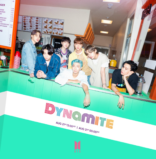 BTS posted a photo of the group that took advantage of the concept of Dynamite on its official SNS on the 16th, and it is still lively this time after the first group photo released on the 13th.BTS showed their personality in different positions against the backdrop of Doughnuts and Sandwich shops, and also gave off a distinctive charisma with serious eyes.The serious expressions of the members are contrasted with the background and costumes of the multiple colors, adding a subtle feeling.BTS, which introduced two group Teaser photos in turn following individual Teaser photos on the 11th, will release a music video Teaser for Dynamicite on the 19th.BTS will release Dynamite simultaneously around the world on the 21st.It is a song that is completed with the desire to spread vitality to global fans who are going through a difficult time with Corona 19, and it is getting expectation and sympathy from fans.Photo Big Hit Entertainment