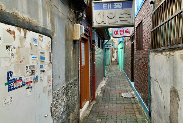 시장골목 이미지