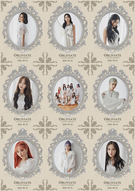 A second concept photo with the elegance charm of group Lovelyz found Lovelynus (fandom name).The agency, Ullim Entertainment, first released the title song Obliviate with a new concept photo of UNFORGETTABLE, Lovelyz Mini 7th album released on September 1 through the official SNS channel at 0:00 on the 20th.Lovelyz, who showed off her charisma in a black suit, has attracted the charm of reversal with a pure white costume in the newly released concept photo.Lovelyz in the frame sits on a chair and leans against each other and makes eye contact with the camera.Especially, Lovelyzs new mini album title title song Obliviate was revealed and the fans got a hot response.This was not the only content Lovelyz prepared.Through the personal concept photo that was released in succession, Lovelyz has brought up the imagination of UNFORGETTABLE with a more mature visual and elegance yet sophisticated atmosphere.Lovelyz, who released the content Teaser of the mini 7th album UNFORGETTABLE on the 17th and 19th, got a hot response with an extraordinary visual and fantasy story.On the 21st, concept photo and trailer video will find fans.Lovelyz, which attracts fans admiration with a different atmosphere for each content teaser, is gathering fans expectations about the charm to be shown until September 1, the comeback day.On the other hand, Lovelyz will release the mini 7th album UNFORGETTABLE on September 1 and it will be filled with the music industry with the color of Lovelyz.Photo: Echoing