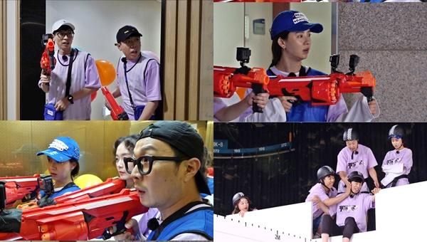 Yoo Jae Suk Yoo Jae-Suk and Black Mend Song Ji-hyo return spectacularly.In the SBS entertainment program Running Man, which will be broadcast on the 23rd, the average race will be held, where the teams average score will determine the win or loss.The members were bound by a ring and forced to move into a single body, which made them more sticky and special chemistry than usual.Especially in the last race, which was played as a survival total game, a comic chase movie was born due to the members who were completely immersed in the toy gun.Yoo Jae-Suk announced the colorful comeback of Yoo Jae Suk with colorful total technology and high hit rate.The target that was caught once again proved the ability of Yoo Jae Suk, which never misses, but in the previous test of discourse, the National Coward was recalled and tears were filled with tears and gave a big smile.Song Ji-hyo recalled the Black Mention, which became a hot topic with Girl Crush.As a returning female warrior, she shouted Now, shoot and led the team members, and attacked the opponent team without hesitation and showed off the charisma that had been hidden.Also, on the rooftop of the day, a confrontation situation such as a scene of the movie was unfolded.The Running Man average race, which caught both fun and spectacular tension, will be broadcast at 5 pm on the day.