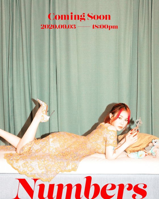 Singer Jamie graces comeback Teaser with Alones time spentJamie presented the concept photo of the digital single Numbers (Numbers) on the official SNS on the 26th.In the open photo, Jamie is spending a relaxing time lying on the sofa in a yellow see-through dress.The natural red hairstyle, white skin, and legs are outstanding, creating a natural and elegant atmosphere.Numbers, which will be released on March 3, is a new song released for the first time after the transfer of Warner Music Korea, and it is a song that will be released in a year after Stay Beautiful released last August.Jamie, who showed off his unique explosive singing ability and groove-filled performance through Mnet Good Girl: Who robbed the station in May, is interested in what he will show with this new song Numbers (Numbers).