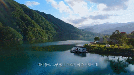 JTBC '인더숲 BTS편'의 한 장면