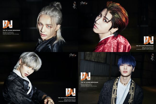 Stray Kids first released a personal Teaser photo of the repackaged album IN Lives (Life).Stray Kids showed off her alluring oriental beauty in a costume that sensibly reinterpreted Korean traditional clothing in an individual teaser image opened on the official SNS channel at 0:00 on the 29th.Bang Chan and Han, who completely digested multi-hair colors, made a sense of unbalance with the motif of coating.Hyunjin and Felix wore colorful accessories and blue lenses on oriental costumes, giving a more subtle atmosphere.As the strongest of the Marathon genre, this visual teaser also shines a stronger and harder presence and raises expectations for the New album.In the title song God Menu (New Menu) of the regular 1st album GO-saeng (High School), the global K-pop fans are wondering what new concept Stray Kids will return to this time with a surprise transformation into chefs and car Laysers.On the other hand, Stray Kids will release the repackage album IN Life on September 14th and comeback.The first full-length album released in June reached its own record of 127,930 copies in the first period (a week of record sales as of the date of release) based on the Hanter charts, and was named sixth on the US Billboard World Album chart.Stray Kids is expected to continue its distinct upward curve through the New album, which further concentrates the groups original charm.JYP Entertainment