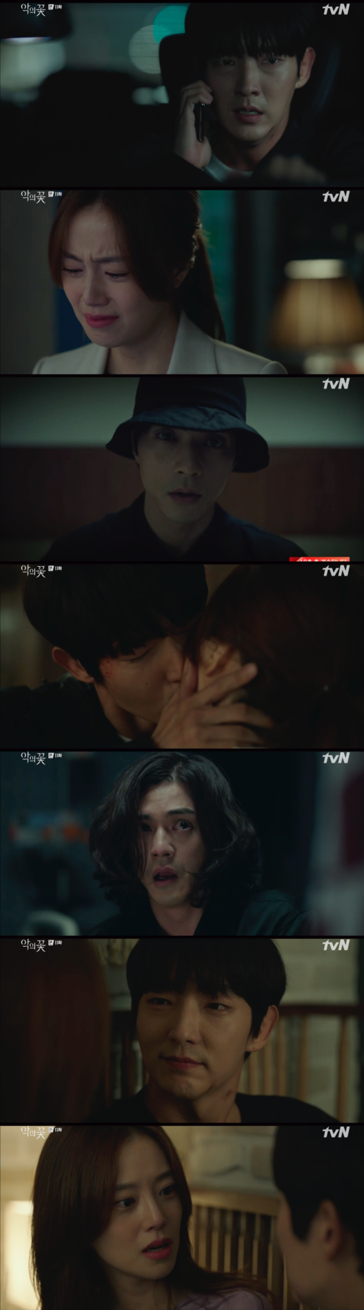 The Accomplice of the Flower of Evil serial killer was Kim Ji-hoon; Lee Joon-gi realised his true love for Moon Chae-won.In the 11th episode of TVN Tree Drama Flower of Evil on the 2nd, Choi Detective (Choi Young-jun), who learned that Do Hyun-soo (Lee Joon-gi) was the husband of Cha JiWon (Moon Chae-won), told Cha JiWon, Did you know?You know all this and youve been controlling us all your way. Youve been fooling us.Then, Lets just say you didnt know anything. The evidence I got proves enough that Baek Hee-seong is Do Hyun-soo. You are Do Hyun-soos biggest victim.Youre not really feeling what you feel, and youre feeling what you feel when youre assimilated to the perpetrator.Cha JiWon said to protect her husband, No, the truth is different. I know. It was helped by the Baek Hee-seong parents. He is never a man to hurt.You just have to watch. Please. Ill prove him. Hell be a spectacle when he gets caught. Serial killer son, psychopath, cop husband.Everyone will throw stones and watch. How can I watch it?Youll blame me now, but youll thank me, and Ill wipe out Yeom Sang-cheols party tonight and arrest Do Hyun-soo tomorrow morning. I cant leave you alone.So just get out of it, and keep your eyes closed until all the situations are over.At that time, Do Hyun-soo told Kim Moo-jin (Seo Hyun-woo) that, If you give money to Yeom Sang-cheol, the second tangent begins. Then you will deal with people.If I cant do it, you have to call the police.Do Hyun-soo took the money and went into the den of broker Yeom Sang-cheol (Kim Ki-moo).He turned over the money and when he was about to get information about Accomplice of his father, serial killer Do Min-seok (Choi Byung-mo), the phone rang to him.Surprisingly, it was Baek Man-u (Son Jong-hak), the father of Baek Hee-seong (Kim Ji-hoon), who called Yeom Sang-chul.When his real son, Baek Hee-seong, came to life, he told Yeom Sang-cheol to kill his fake son, Do Hyun-soo, There are two reasons to get rid of him in front of his eyes.Hes got a job with the police, and hell get twice the money he received from Do Hyun-soo. Hes a man who hides his identity.So Yeom Sang-cheol tried to kill Do Hyun-soo. Im not sleeping, so Im afraid. Do Hyun-soo will never give up my identity.He was afraid that he would never let me live, and Baek Man-u said meaningfully, Thats not true, I dont make it that way.At that moment, Do Hae-soo (Jang Hee-jin) came to the house of Baek Man-woo, who said, I only recently met Hyun-soo. I heard that he was unconscious.I heard that he felt sorry for the situation, and he said he was good people. He showed me the bracelet at the hospital and said, Get me a list of hospital volunteers from 1999 to 2005. I think you will be nervous about the re-enactment of the serial murders.Hyun-soo is not at all. It has nothing to do with his fathers crime.We believe in Suspension, but what does this bracelet have to do with it? Do Hae-soo said, A man came to his fathers funeral home.The man was his father, Accomplice, wearing the bracelet. If I ever saw that face again, Id recognize it.Baek Hee-Seong, who was hiding, stared at the sea. Accomplice was short only on the left fingernail.Just like biting that hand. Baek Hee-seongs left nails were exceptionally short.At the same time, Do Hyun-soo was in danger of dying. At the moment of his death, Cha JiWon (Moon Chae-won) appeared and saved Do Hyun-soo, but he was hit by Yeom Sang-cheol.Do Hyun-soo, who saw this, untied the strings with superhuman power and saved Cha JiWon. Angered, he is like killing Yeom Sang-cheol.Drying this, Cha JiWon told Do Hyun-soo, Choi Detective has evidence that he is Do Hyun-soo. Go as far as you can tonight. No home.Go to a place I cant find, and dont show up before me again, and youre not going to be your specialty to run and hide, and youre going to live in prison for your life instead of your sister.After all, Do Hyun-soo escaped the scene and ran away. Cha JiWon ran back to Do Hyun-soo and said, What the hell is wrong with me.You said youd let me run. Do Hyun-soo asked, Why do you know all about it and I dont know why?Cha JiWon said, I know all about you, but I do not really know why you told me to run away.Do Hyun-soo, who finally felt emotion. Im sorry, Im sorry. I hurt you so much. Why did you do it.You know all about it, Cha JiWon said, holding him, and Do Hyun-soo said he wanted to go home, and Cha JiWon said, Lets go home.Well start over there, whatever it is, he said. They went home and kissed him.At that time, Yeom Sang-cheol fled the police; the Accomplice photo in his hand contained a Baek Hee-seong.Do Hae-soo was afraid of her mother, Gong Mi-ja (Nam Ki-ae), for fear that Do Hae-soo would remember her son.Why was it that day that I was hit by my car, and he wouldnt look at me when he was dead, and he was trying to kill me by using his son.I did what I told him. I threatened to kill my mother Father. I was so scared. I didnt want to. Trust me.Father, will you protect me?Before being caught by the police, Do Hyun-soo wept at Cha JiWon, telling her past. Cha JiWon said, I was waiting for you when I came out of the library late at night.This person really liked me. You love me. I feel that way. Do Hyun-soo confessed, I love you.Cha JiWon said: Tomorrow, many people will define and judge who they are, dont forget any moments.Youre a warmer person, said Do Hyun-soo, youre a weirder person than me. Support is the least explained part of my life. Unreal.Thats ridiculous, she smiled.The next morning, Choi Detective came to catch Do Hyun-soo and Cha JiWon grabbed his hand.a flower of evil