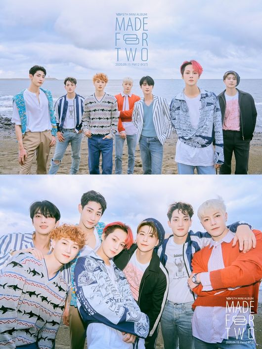 Group VAV released its first concept photo.VAV (Ayno, Ace, The Baron, Low, Ji-woo, Jacob, St. Ban) made its sixth mini-album MADE FOR TWO (Made For Two) Memory ver on the official SNS on the 2nd.I posted a concept photo.First of all, in the personal photo, Ayno made a strong impression with a jacket fashion like cherry hair color, and Lowe showed a charm of reversal with a colorful expression.The blonde-turned-blonde Jacob sported a strange aura, boasting a glamorous features.St. Van thrilled fans with a soft smile, and Ji-woo, who had ice cream, reminded them of a scene in a youth drama.Ace also attracted attention with the brightness that blended with the blue nature, and The Baron focused on the minds of those who saw it with excellent eyes.In the unit and group photo set in the sea, VAV showed a playful appearance among the members.Here, more upgraded physical and warm visuals raised expectations for a comeback.Meanwhile, The Baron will fulfill its obligations to active duty Enlisted on July 7, and VAV, which will return on the 15th, will continue its activities with a six-member system.Prior to this, an online showcase will be held on the 14th, the day before the release of the album.A TEAM Entertainment