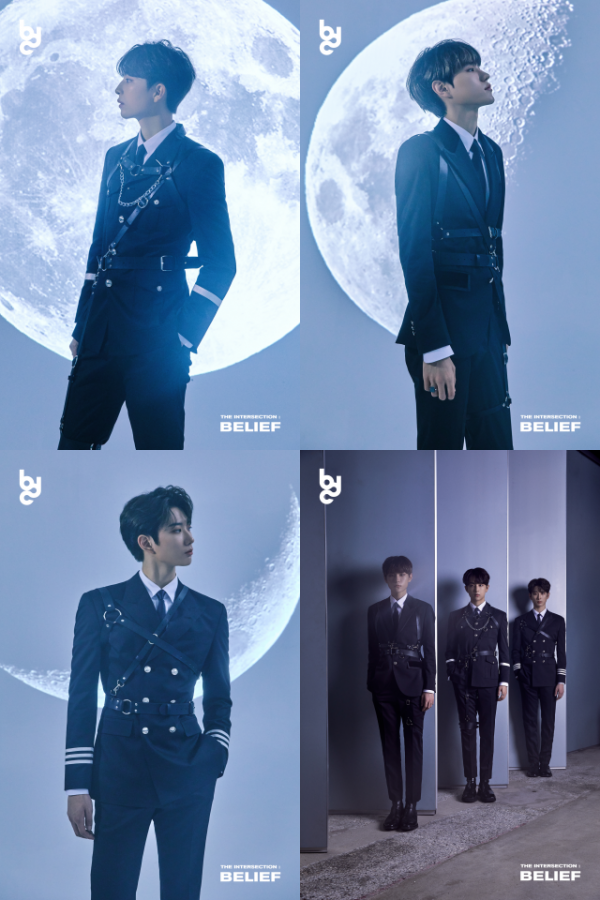 Brand New Musics Trio Boy Group BDC (Kim Si-Hun, Hong Seong-jun, and Yoon Jong-hwan) released the first concept photo of the first EP THE INTERSECTION: BELIEF (Diintersection: Billyf).Brand New Music released the first concept photo of this album THE INTERSECTION: BELIEF through official SNS channels of BDC at noon today (8th).The three members, who showed off their elegant appearance wearing black uniforms and harnesses, especially looked somewhere in the background of the full moon, half moon, and crescent moon, suggesting the hidden meaning of this album, raising fans curiosity.In addition, the perfect uniform fit of the members attracted attention in the group cut that was followed by individual cuts with each personality. The BDC, which stood side by side in the order of Hong Seong-jun, Kim Si-Hun and Yoon Jong-hwan, showed a sophisticated charisma with deadly eyes and restrained movements.BDC, which has been gathering great attention among fans with its perfect visuals with the news of its comeback in 11 months, is expected to release the concept photo of another place in succession tomorrow, the day after tomorrow, following the first concept photo release.Meanwhile, BDCs first EP THE INTERSECTION: BELIEF will be released at 6 pm on the 23rd, and will start booking sales through various online music sites from the afternoon of the 11th.